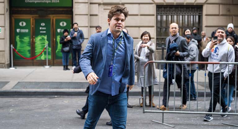 Magnus Carlsen.