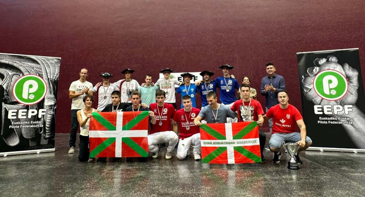 Euskadi comenzará a competir de manera independiente a la selección española de pelota vasca.