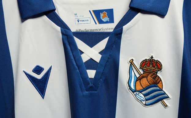 Camiseta de Macron de la Real Sociedad Real Sociedad