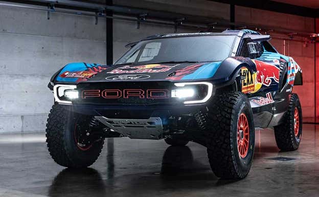 Imagen promocional del Ford Raptor T1+ de Carlos Sainz. FORD