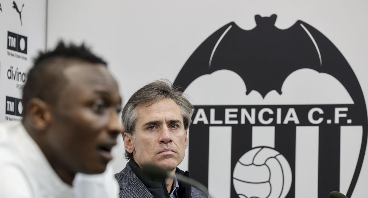 Miguel Ángel Corona en la presentación de Sadiq.