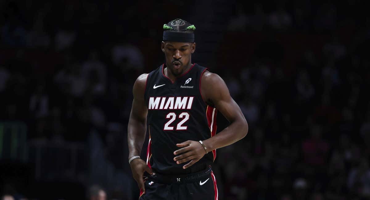 Jimmy Butler ante los Pacers, el que puede haber sido su último partido con los Miami Heat.