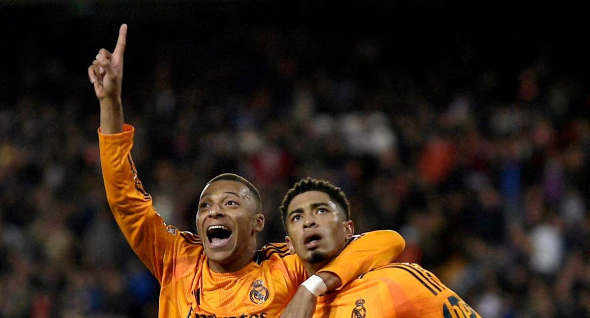 Mbappé y Bellingham, símbolos de un Real Madrid que va por la Supercopa 2025.