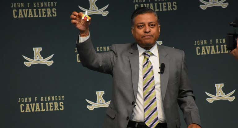 Rahul Gupta, director de la Oficina Nacional para el Control de Drogas estadounidense.