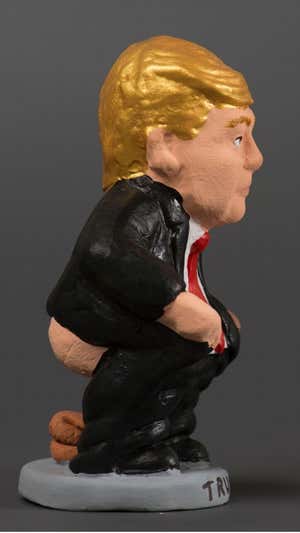 Caganer de Trump.