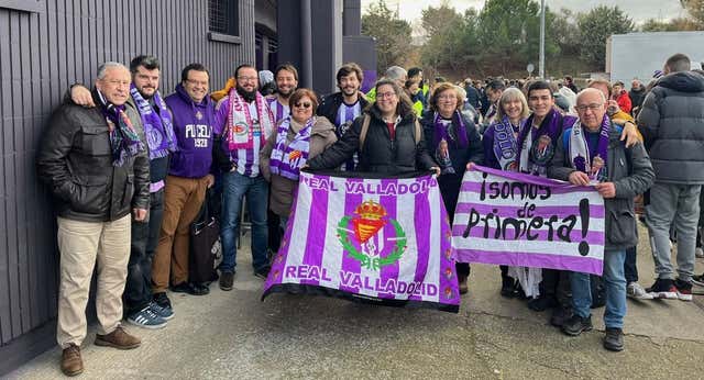 La familia de 13 integrantes que siempre va en bloque al Estadio José Zorrilla: «La tradición empezó en los años 50»