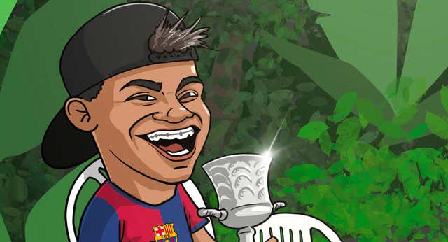 Yamal volvió a brillar en un Clásico, firmó otra obra de arte en forma de gol y fue de los más destacados.