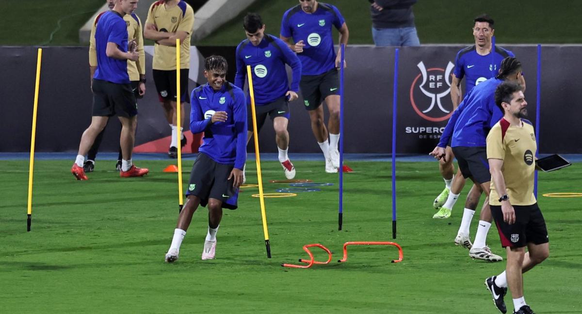 ¿Qué pasa en este rondo del Barça?