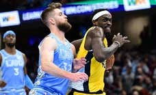 Los Pacers sorprenden a los Cavaliers, los Thunder aplastan y los Celtics ganan sufriendo