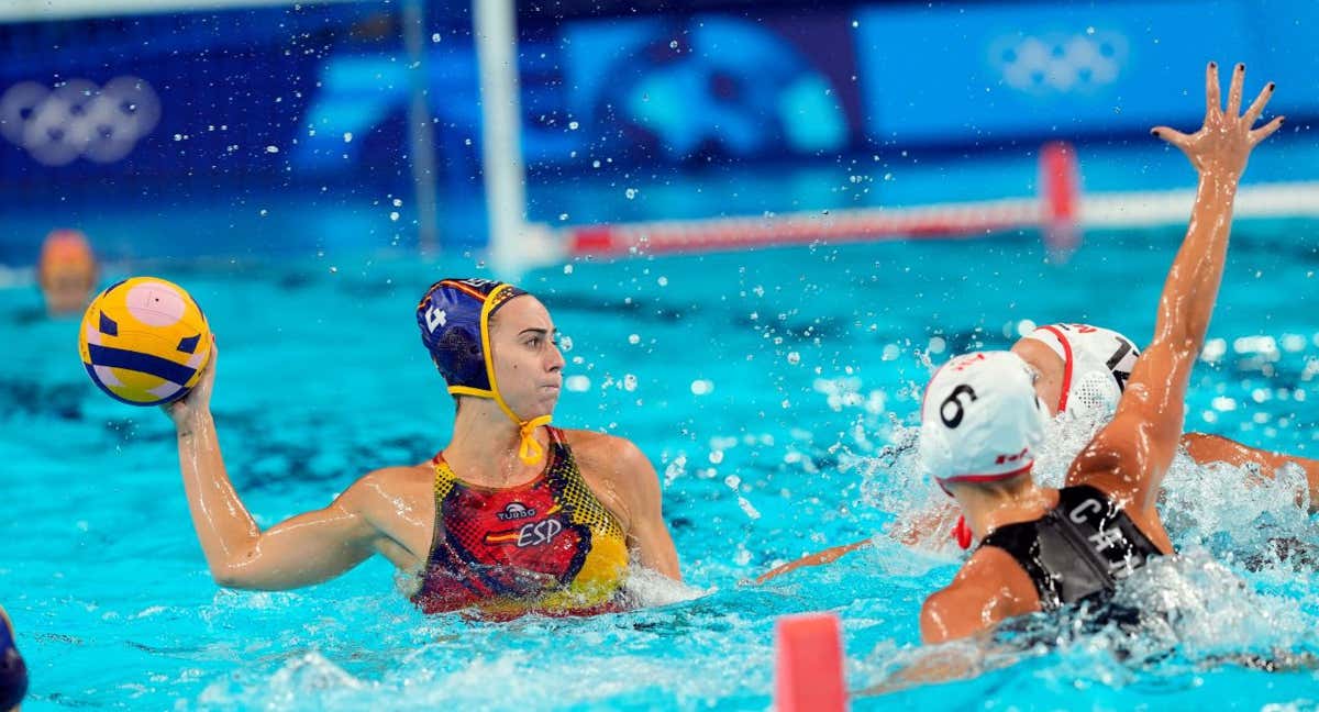 Bea Ortiz ha sido designada mejor jugadora de waterpolo del mundo del año 2024. /COE