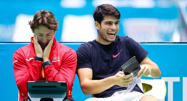 Carlos Alcaraz se rinde ante la «ambición» de Juan Carlos Ferrero: «Sabe lo que necesito dentro y fuera de la pista»