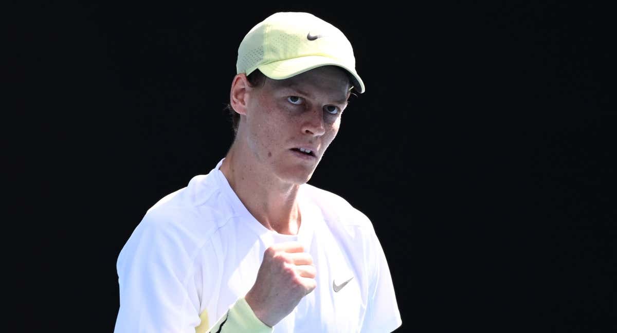 Jannik Sinner es el principal favorito para ganar el Open de Australia 2025./EFE