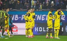 El Dortmund de Sahin se mete en otro lío y sale colorado ante un rival de descenso