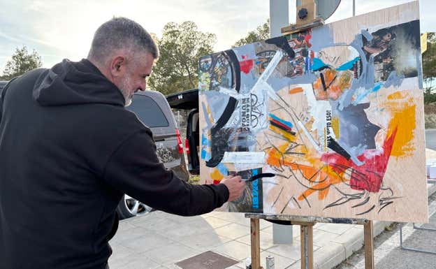Miguel Soro, durante la Copa del Mundo de ciclocrós en Benidorm. RELEVO/JM AMOROS