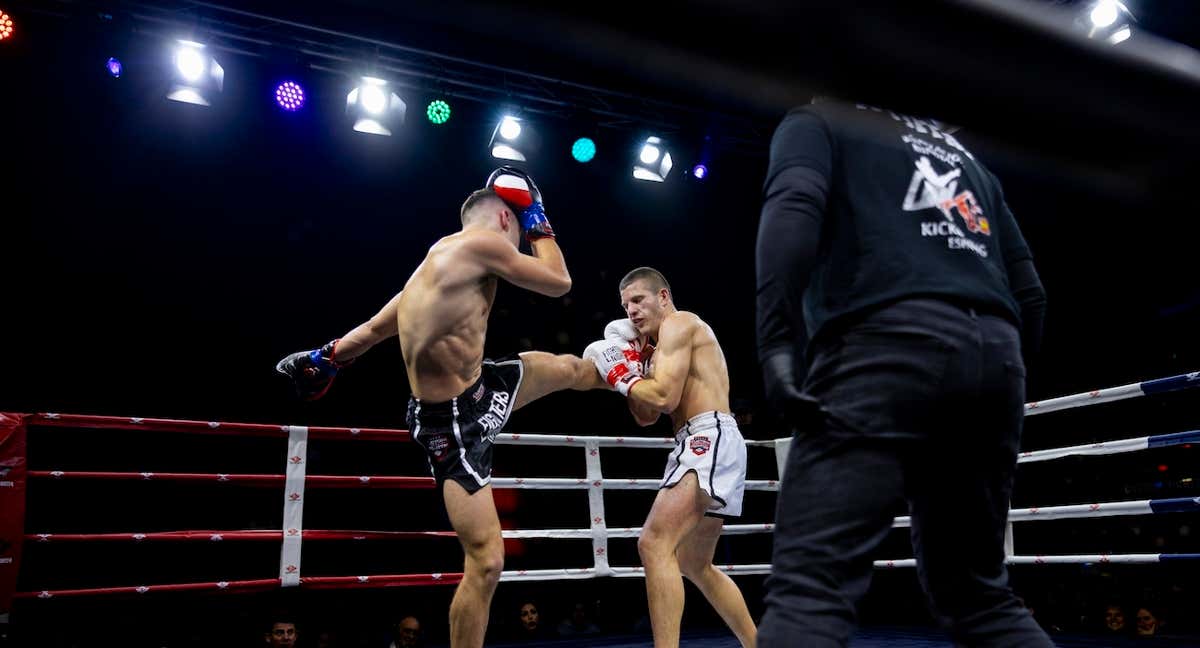 Imagen de un combate durante el último evento en el Mad Fight Stadium./Coto Marín/Mad Fight Stadium