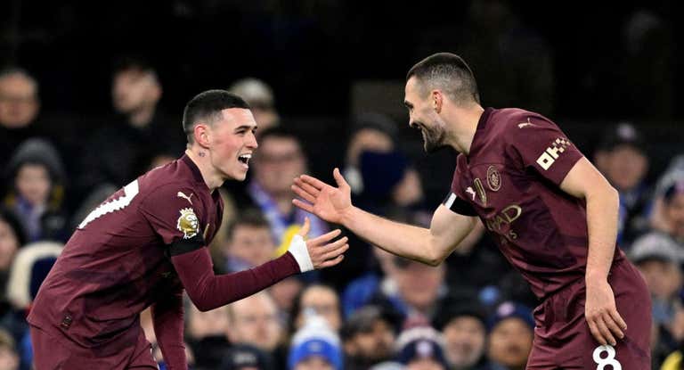 Foden y Kovacic, piezas importantes en el esquema de Pep Guardiola para el Manchester City.