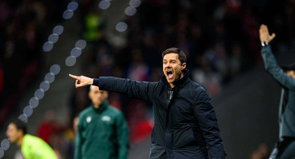 Xabi Alonso, en el Metropolitano.