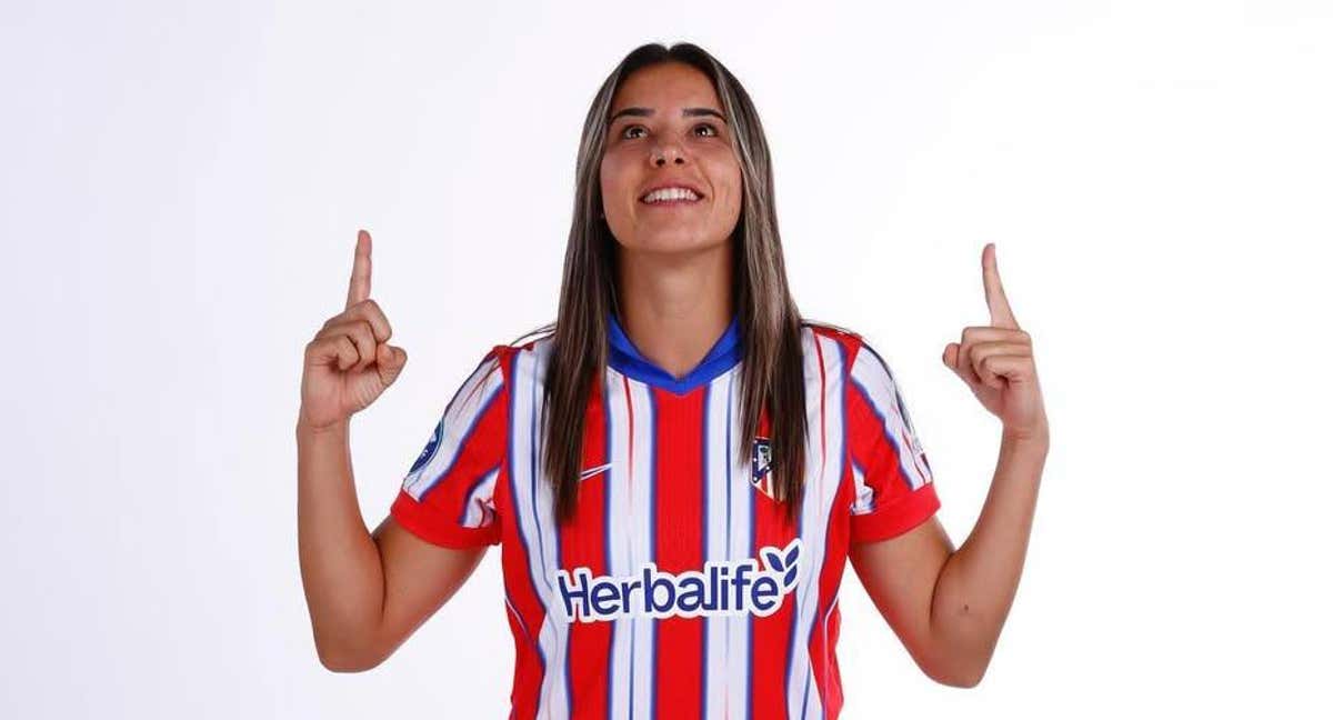 Sheila Guijarro, jugadora del Atlético de Madrid.