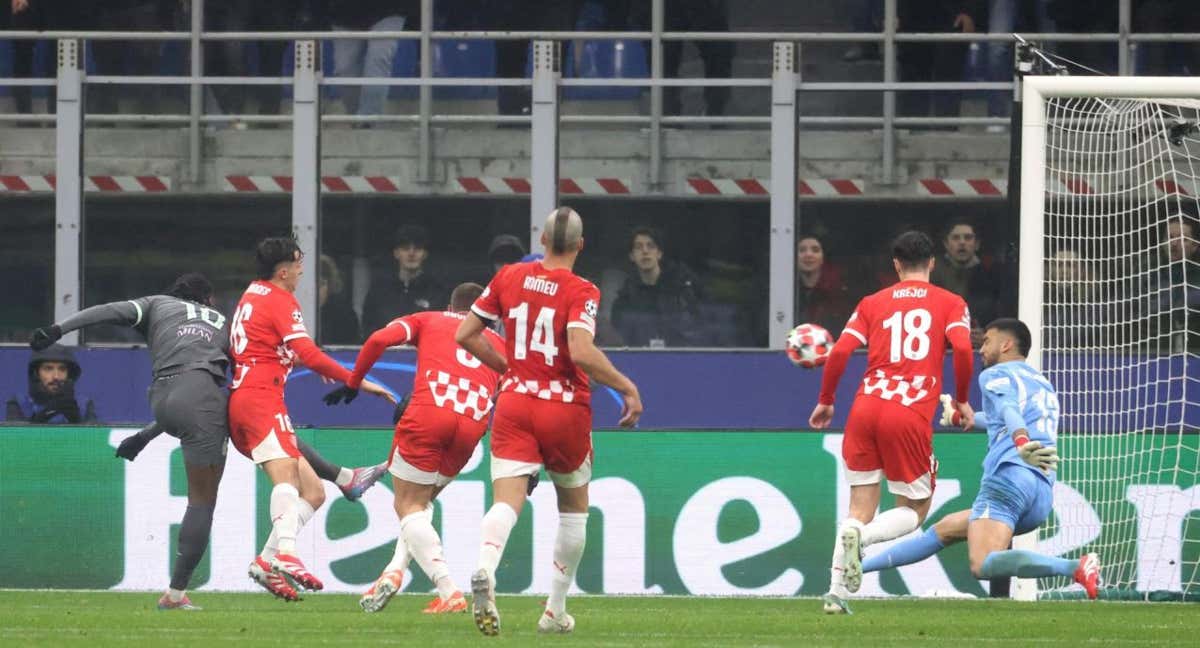 Leão anotó el único gol del encuentro.