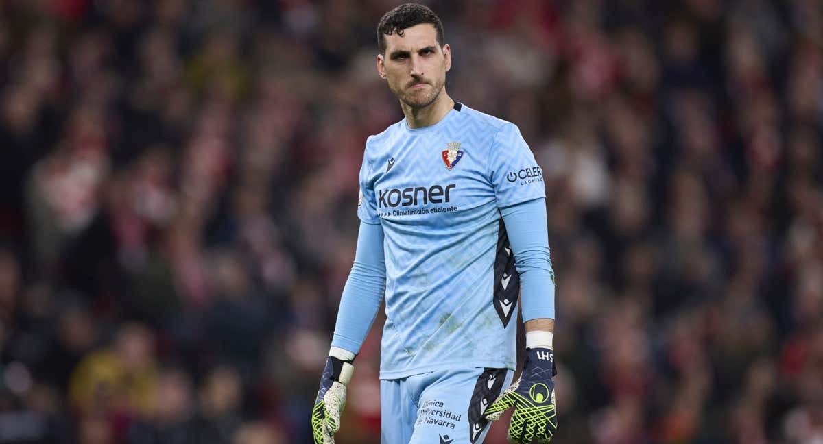 Sergio Herrera, durante un partido esta temporada. /EP