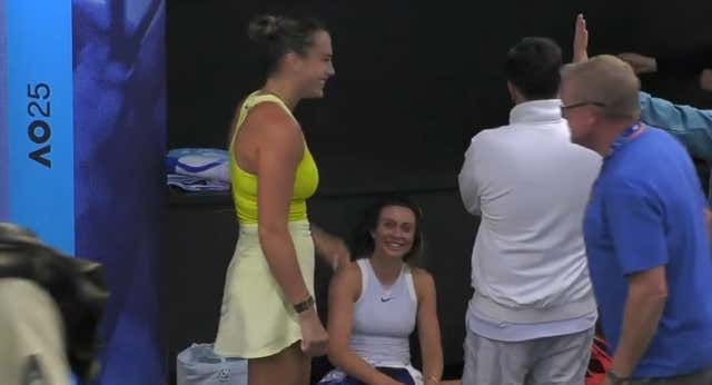 Aryna Sabalenka consuela a Paula Badosa minutos después de la batalla: ‘Ella había perdido sus tres primeras semis’