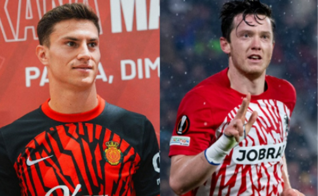 Camisetas de Mallorca 24-25 y Friburgo 23-24.