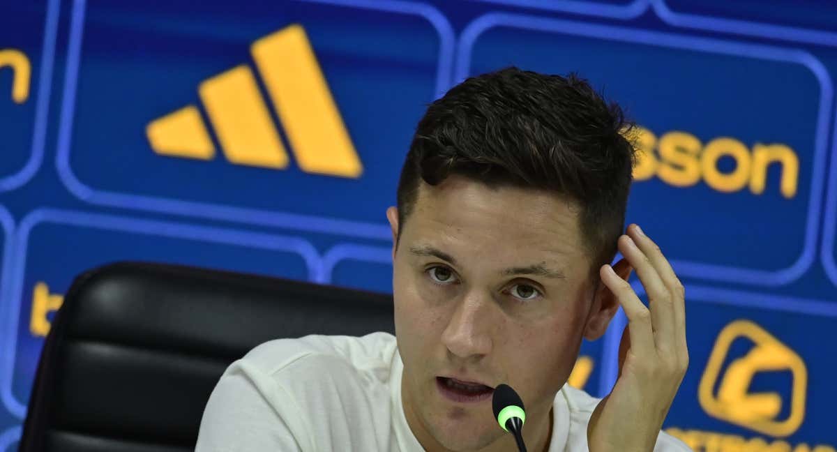 Ander Herrera es presentado como nuevo jugador de Boca Juniors. /EFE