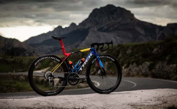 Bicicleta del equipo Lidl-Trek para la temporada 2025. LIDL-TREK