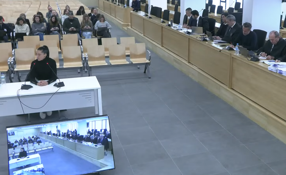 Jenni Hermoso protestó al juez porque un Rubiales inquieto la estaba molestando después de un cara a cara que no se vio