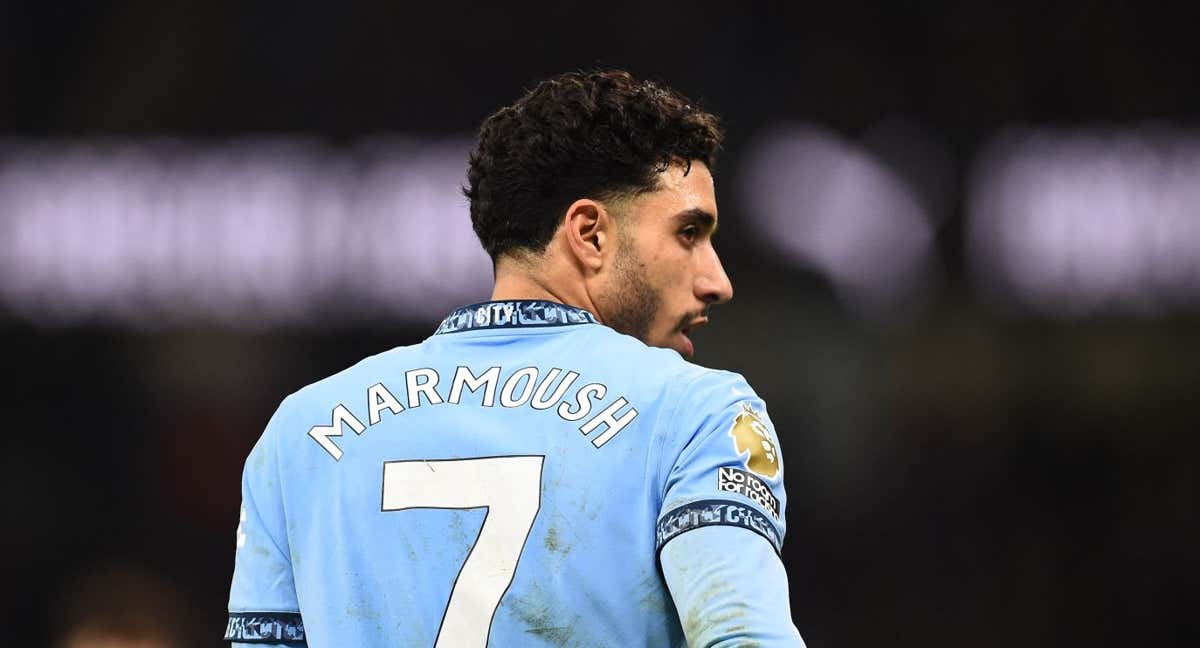 El egipcio Omar Marmoush, el fichaje estrella del Manchester City en el mercado invernal de 2025. /REUTERS