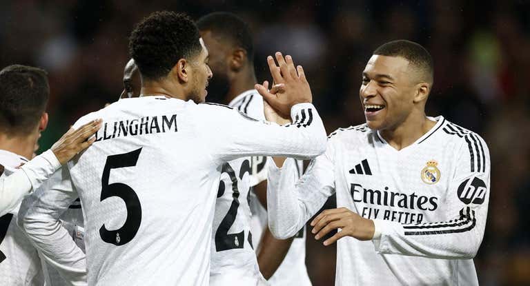 Bellingham y Mbappé no estarán en la Copa del Rey contra el Leganés. Dos bajas importantes en el equipo de Ancelotti.