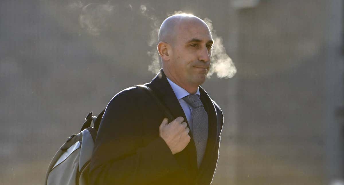 Luis Rubiales, a su llegada a la Audiencia Nacional. /EFE