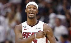 Una jugada a cuatro bandas acaba con Jimmy Butler en los Warriors y los Lakers de Doncic y LeBron ya tienen torre de 2,18