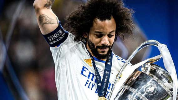Marcelo, con su última Champions. /Instagram