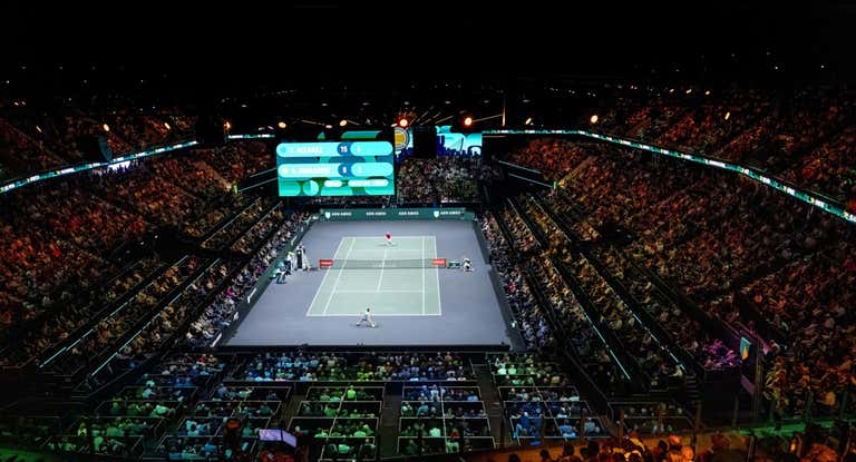Pista del torno de la ATP Rotterdam.