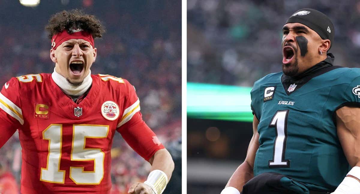 Mahomes y Hurts serán dos de los grandes protagonistas de la Súper Bowl. /REUTERS