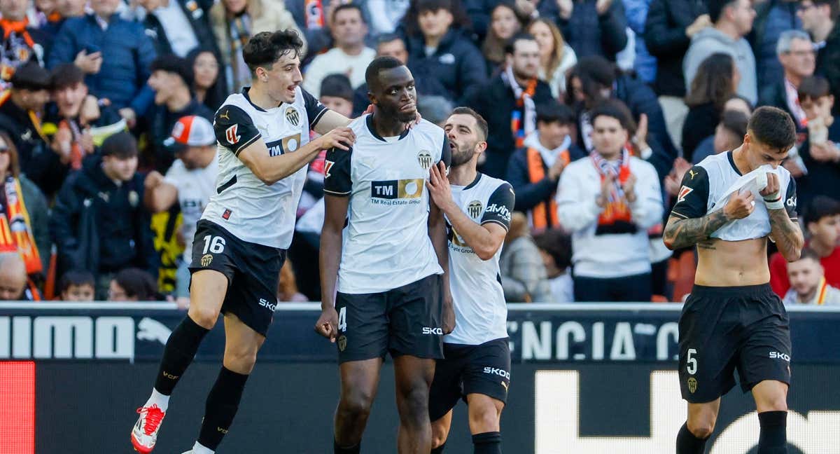 Resumen del triunfo del Valencia ante el Leganés.