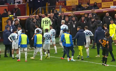El Adana Demirspor abandona el partido ante el Galatasaray de Morata en el minuto 30 y el presidente del Fenerbahçe explota