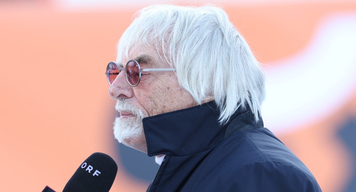 Bernie Ecclestone, exjefe de la Fórmula 1.