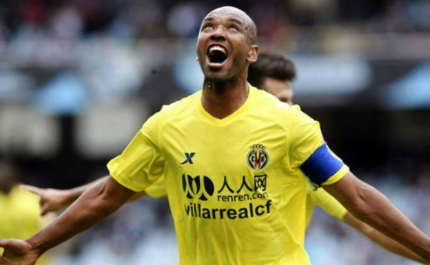Marcos Senna, con los colores del Villarreal. MARCOS SENNA