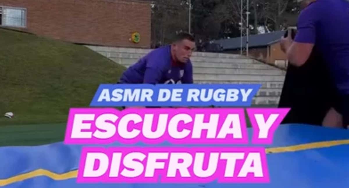 Así suena un entrenamiento del XV de la Rosa durante el 6 Naciones.