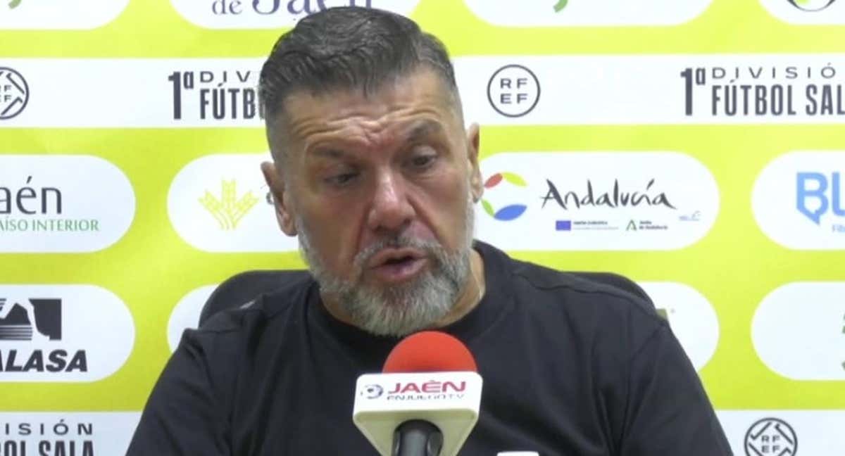 Nicolás Sabariego durante una rueda de prensa. /JAÉN PARAÍSO INTERIOR