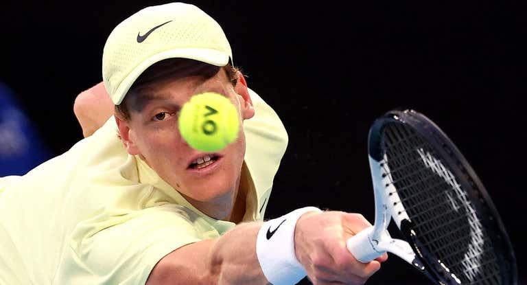 Jannik Sinner, durante el último Open de Australia, sigue pendiente de la decisión definitiva sobre su caso de dopaje.