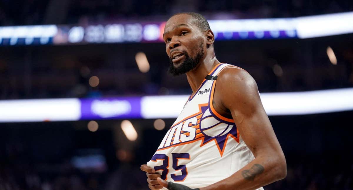 Kevin Durant, una de las grandes estrellas que participarán en el NBA All-Star Game 2025. /REUTERS