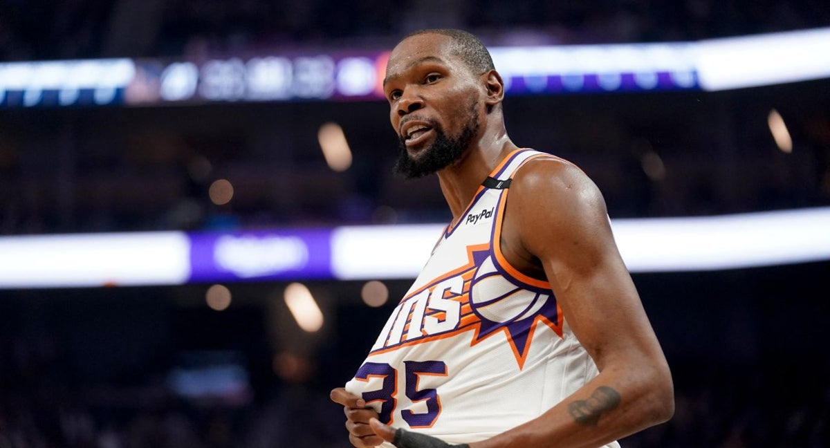 Kevin Durant, una de las grandes estrellas que participarán en el NBA All-Star Game 2025.