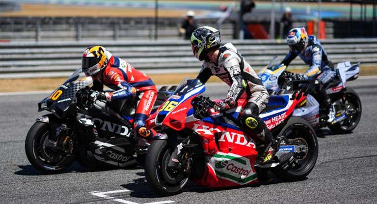 Ensayo de salida del test de Buriram.