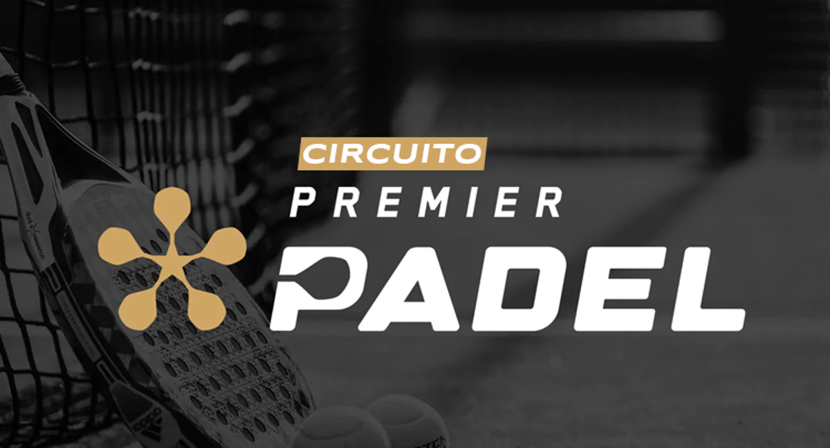 Logo del circuito Premier Padel./RRSS