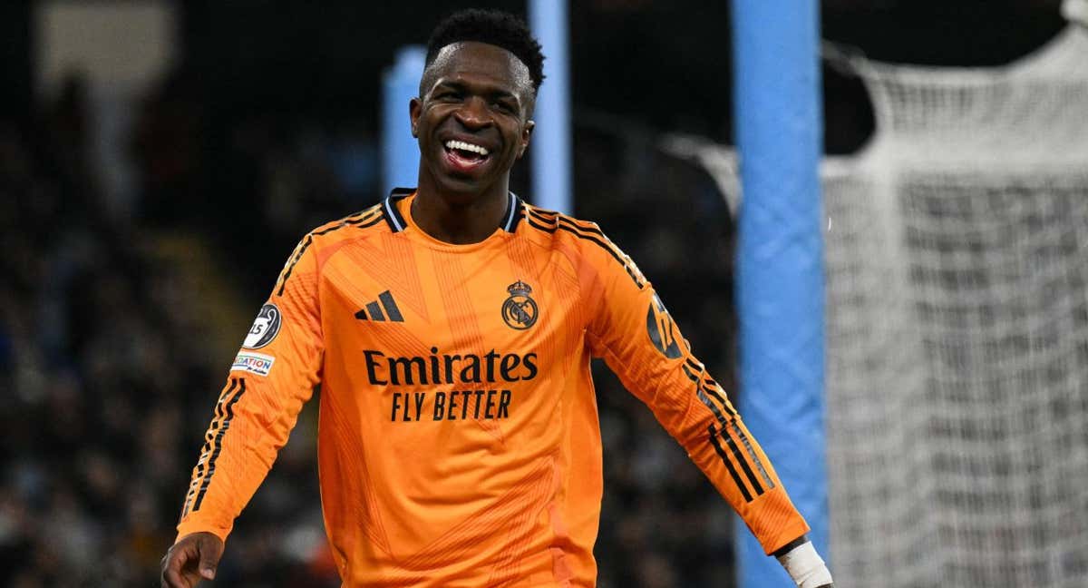 Vinicius, jugador del Real Madrid. /AFP