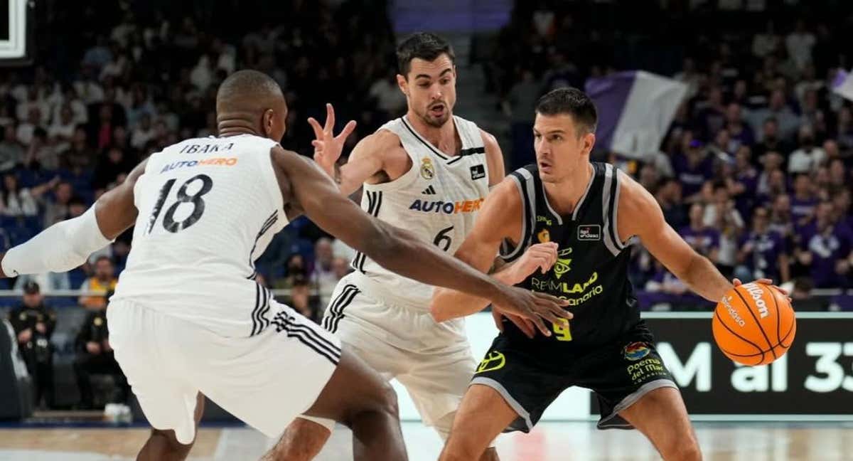 Gran Canaria contra Real Madrid en la jornada 7 de Liga ACB. /Instagram: @grancanariacb