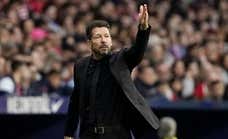 Simeone no comenta la roja a Barrios y defiende a los suyos: “¿Ustedes saben lo que es jugar 90 minutos con 10?”